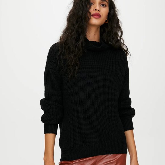 Aritzia Sweaters - Aritzia Wilfred Montpellier Turtleneck- Merino Wool Turtleneck Sweater